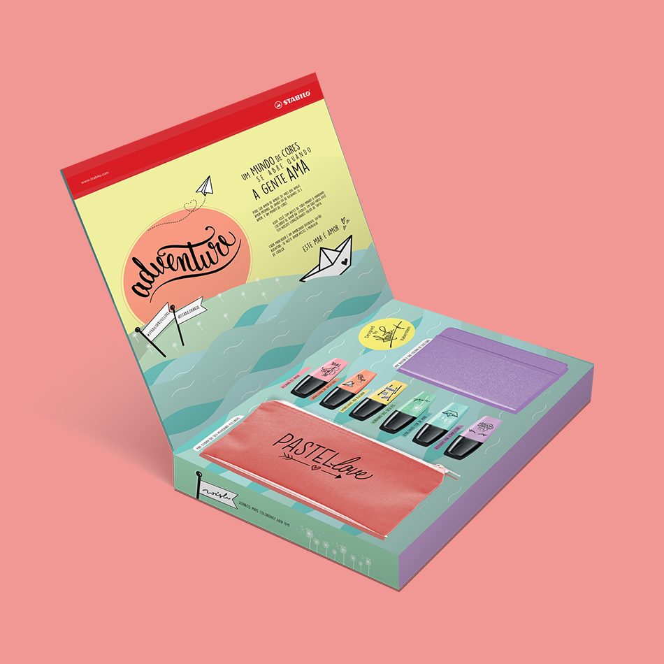 Press kit pastel love